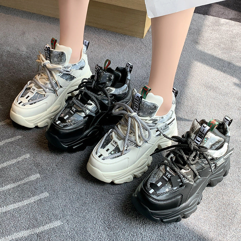 Casual Breathable Platform Student Running Sneakers