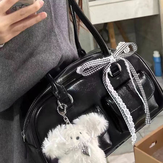High-grade Ribbon Minority All-match Commuter Shoulder Bag