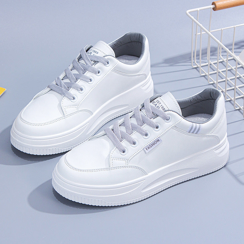 Trendy Thick-soled Casual Shoes Trifle Cake Sports All-match Board Shoes Women