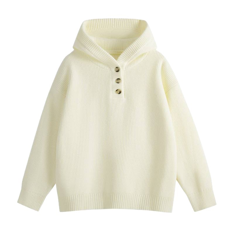 New Hooded Knitwear Sweater Men's Loose And Lazy Style