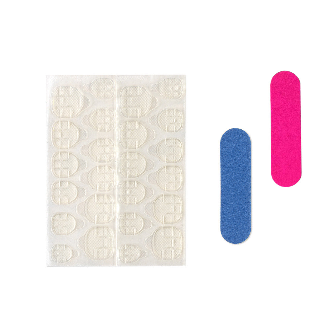 Short Glossy Wear Nail Edge Patch