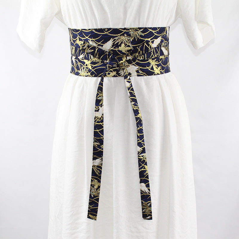 Han Element Literary And Artistic Outer Wear Waistband Ancient Style Hanfu Belt