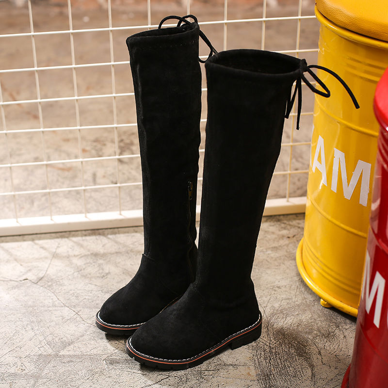 Women's And Girls' Velvet Boots