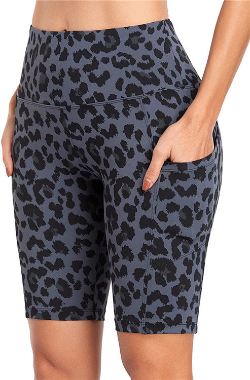 Women's Fashion Printed Short Lifting Arm Base Shorts