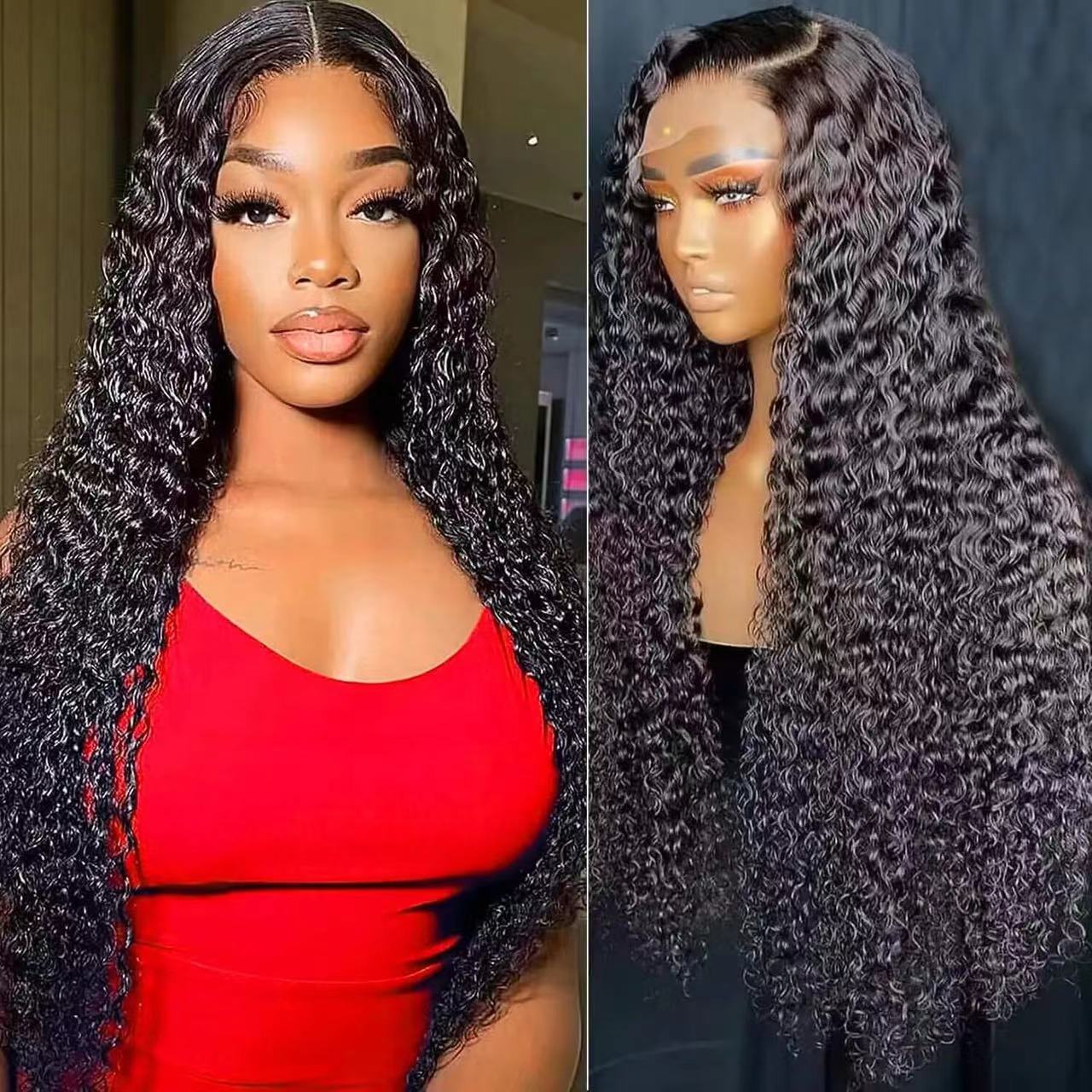 Fluffy Big Wave Half Headgear Wig