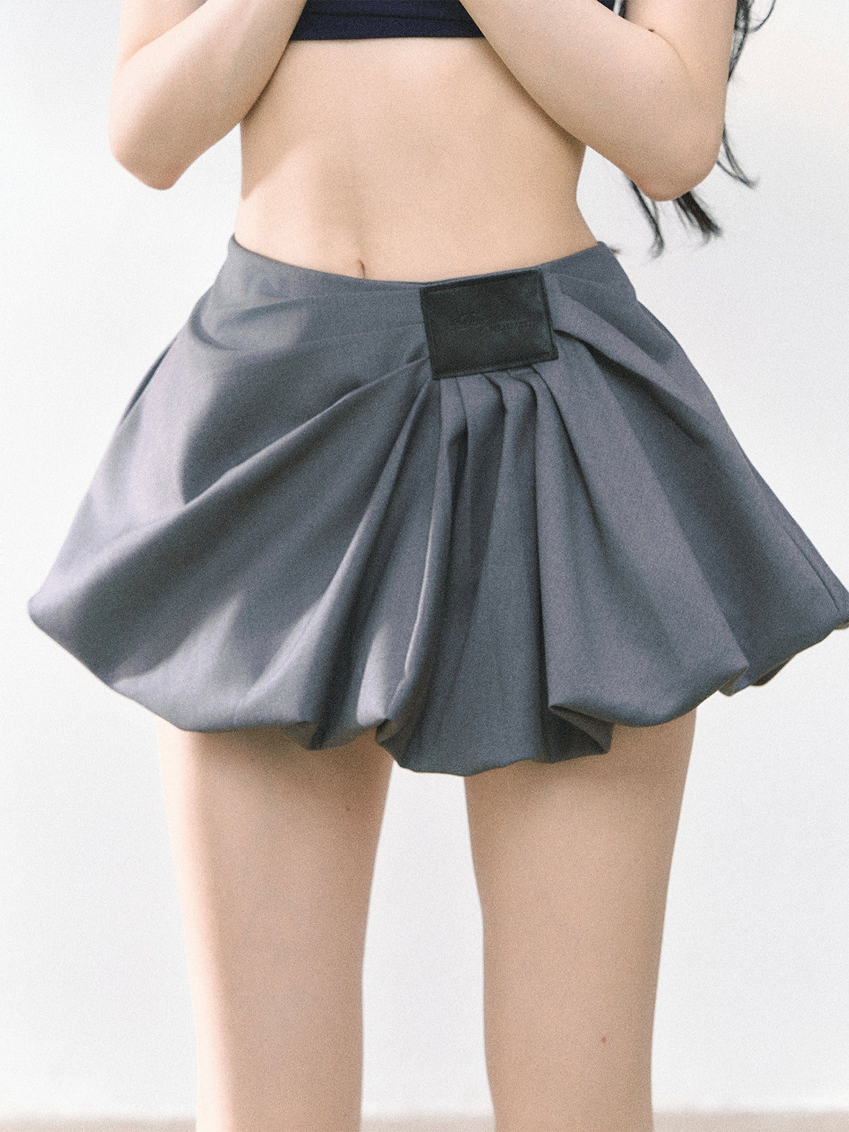 American Hot Girl Skirt Women Summer High Waist A- Line Slimming