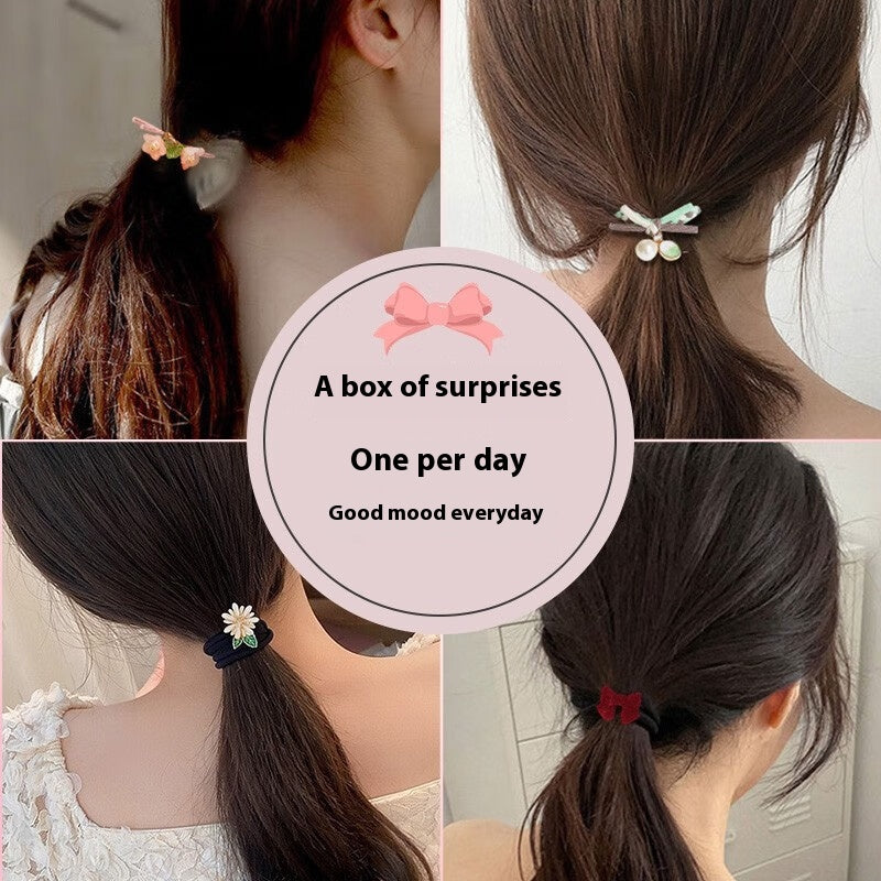 Elastic And Durable Rubber Band Ponytail Hair String