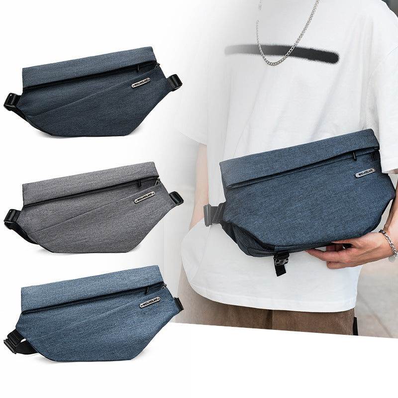 Women's One Shoulder Business Multifunctional Chest Bag