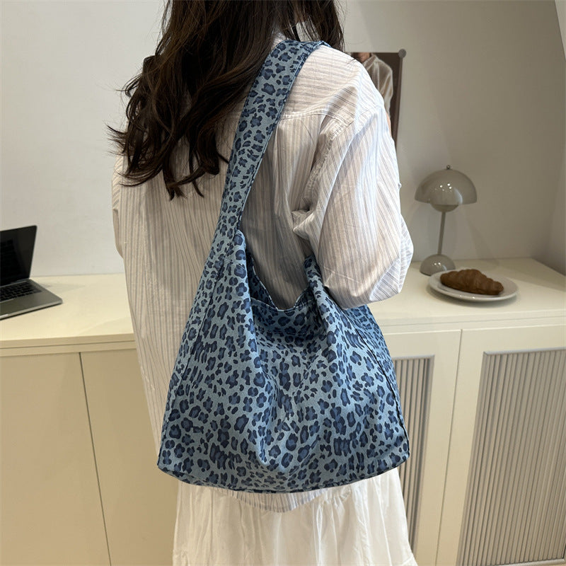 Leopard Print Large Capacity Bag Women's Foreign Trade