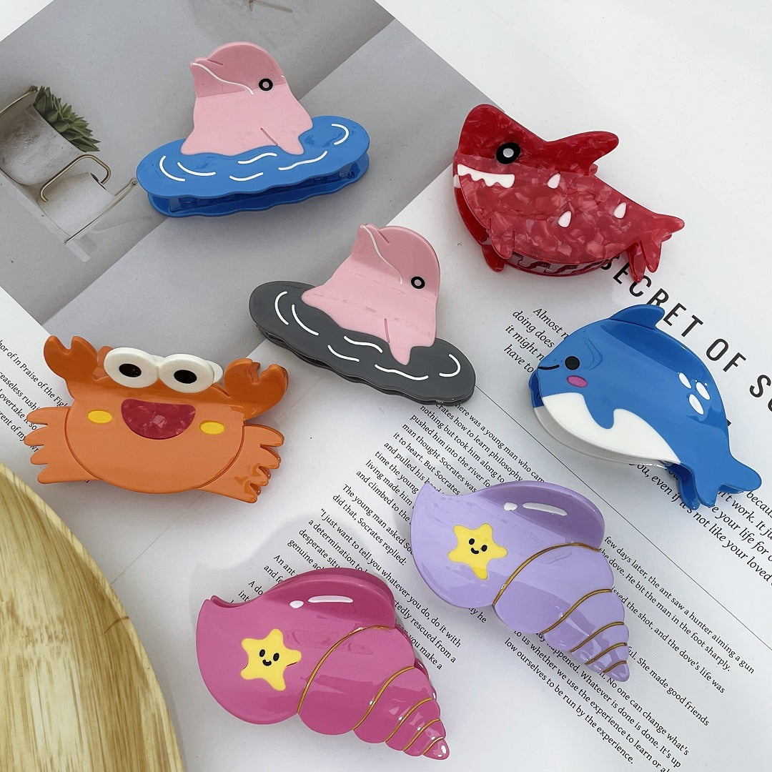 Special-interest Design Conch Whale Acetic Acid Grip
