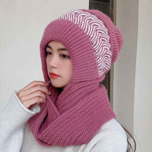 Women's All Match Woolen Scarf Hat
