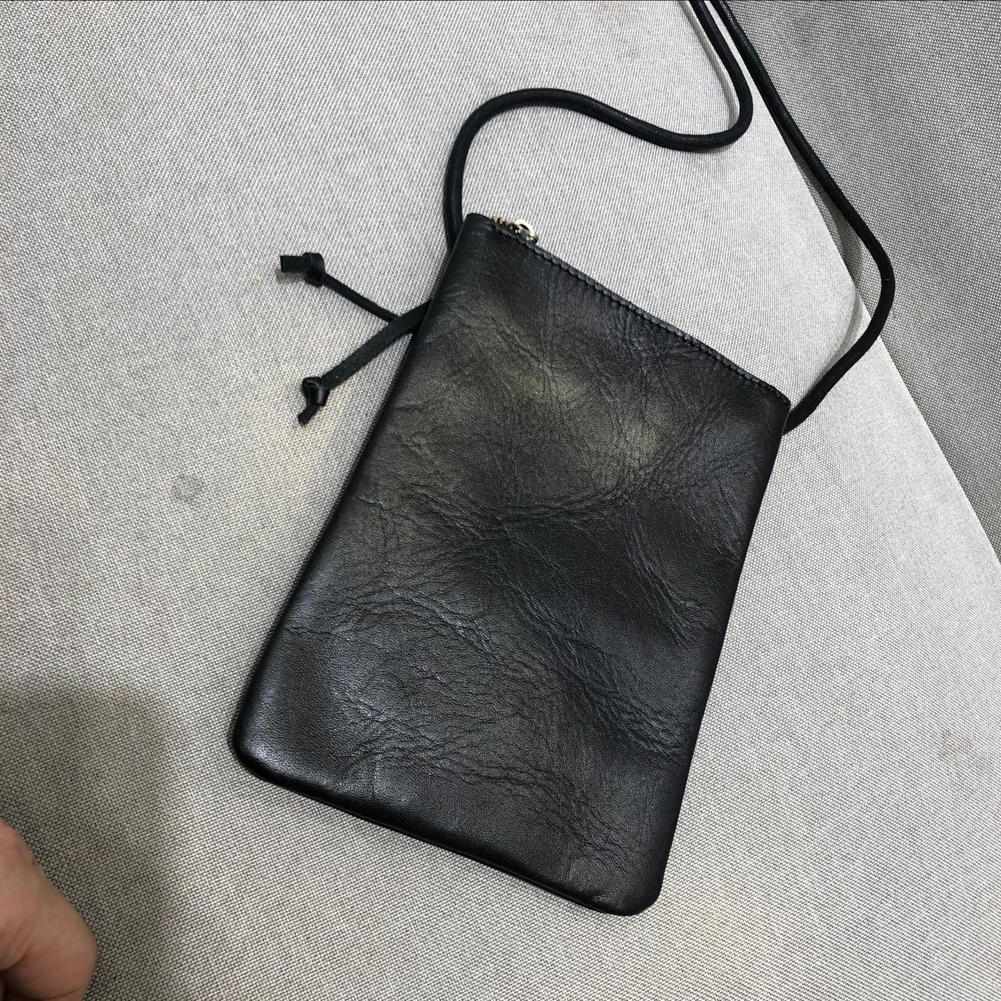 Women's Fashion Simple Head Layer Cowhide Shoulder Crossbody Bag