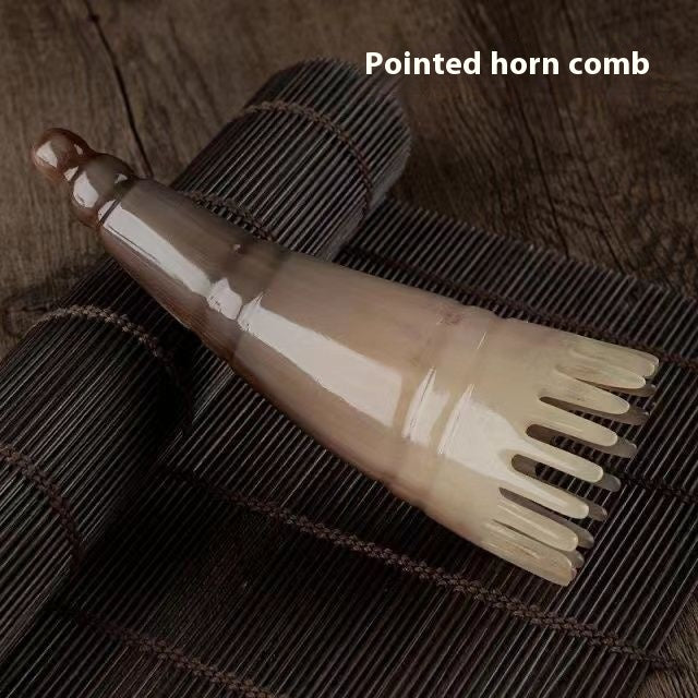 Female Head Meridian Massage Horn Comb