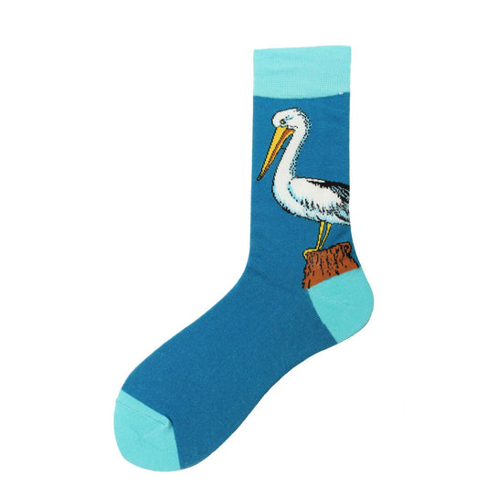 Autumn And Winter New Cross-border Fashion Color Men's Socks Animal Series Personalized Trendy Socks Tube Socks Wholesale