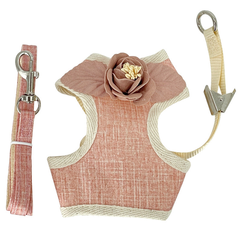 Cat Traction Rope Out Anti Slip Vest Type Adjustable Strap