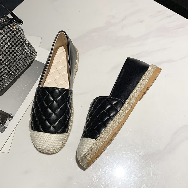 Straw Simple And Fashionable One-step Lazy Shoes Trend