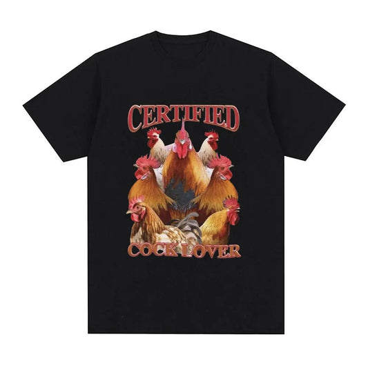 Lovers T-shirt Funny Chicken Meme T-Shirt Wom