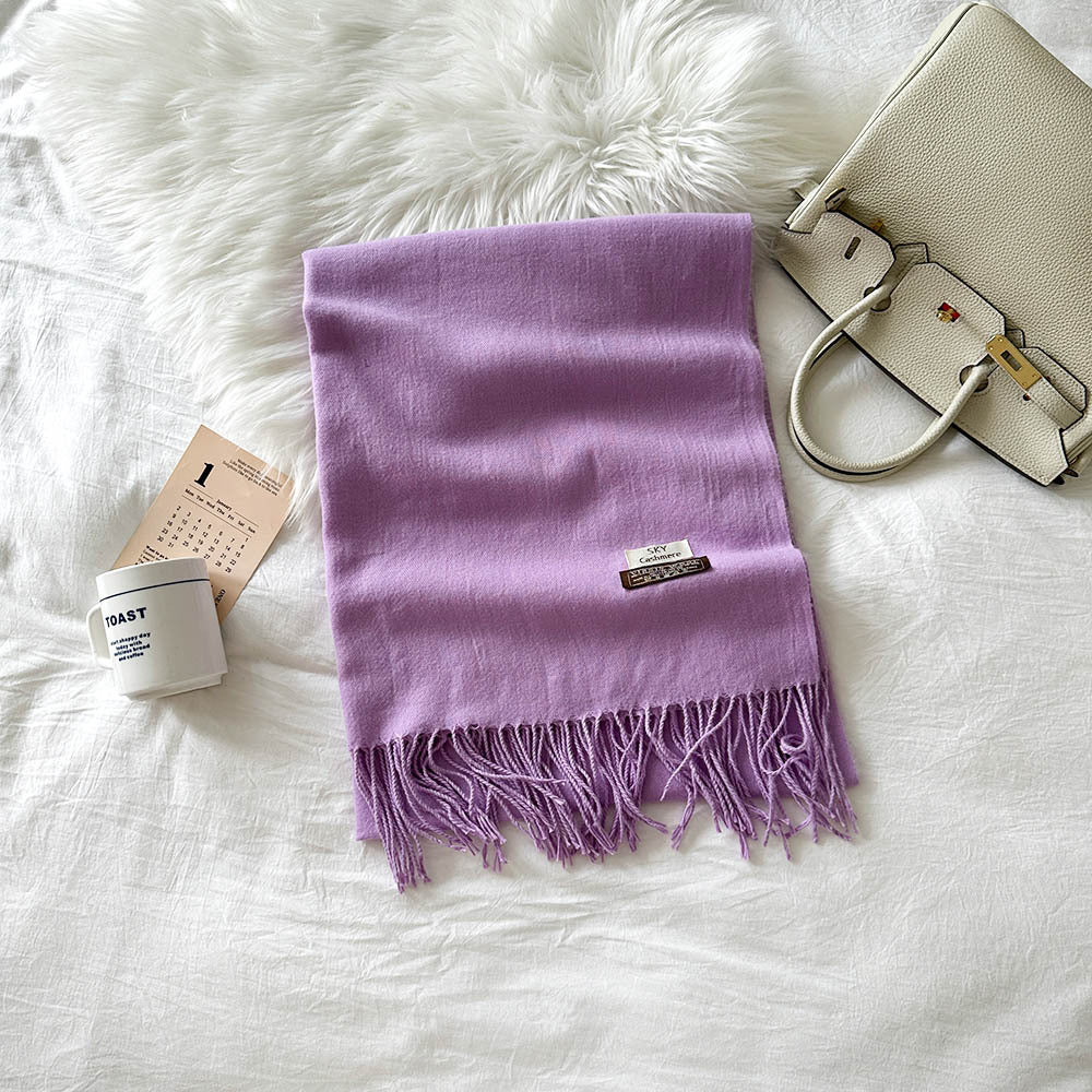 Cashmere Multi Color Warm Scarf