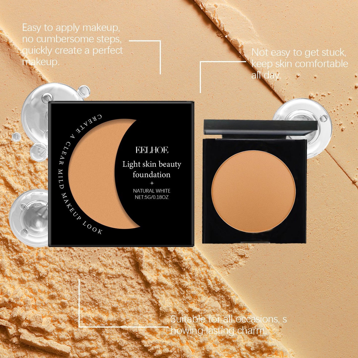 Moisturizing Concealer Foundation Cream Light And Moisturizing