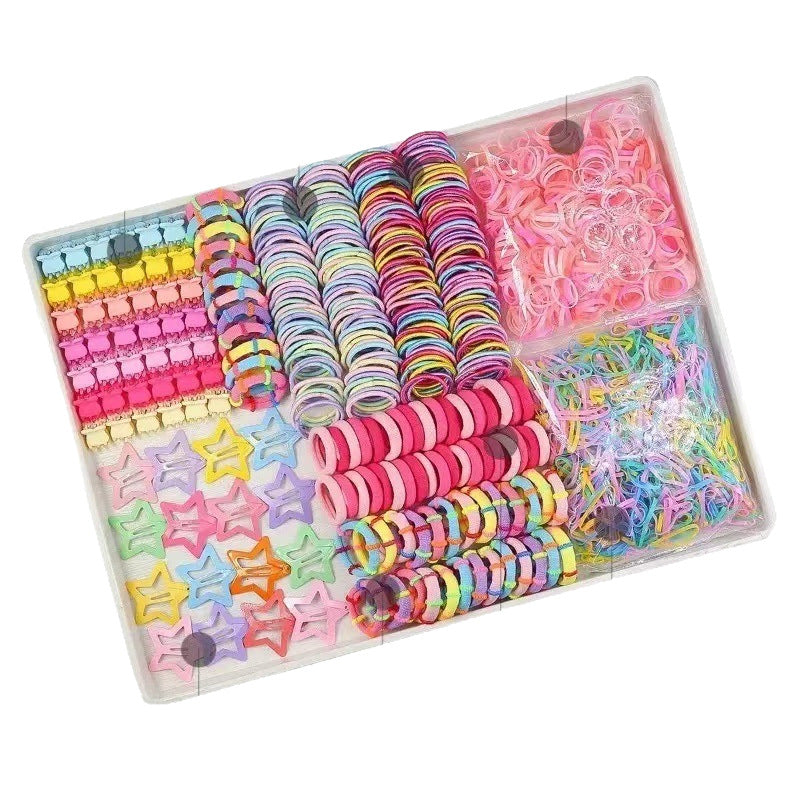 Children Hairpin Headdress Suit Princess Rubber Band Hair Accessories Suit