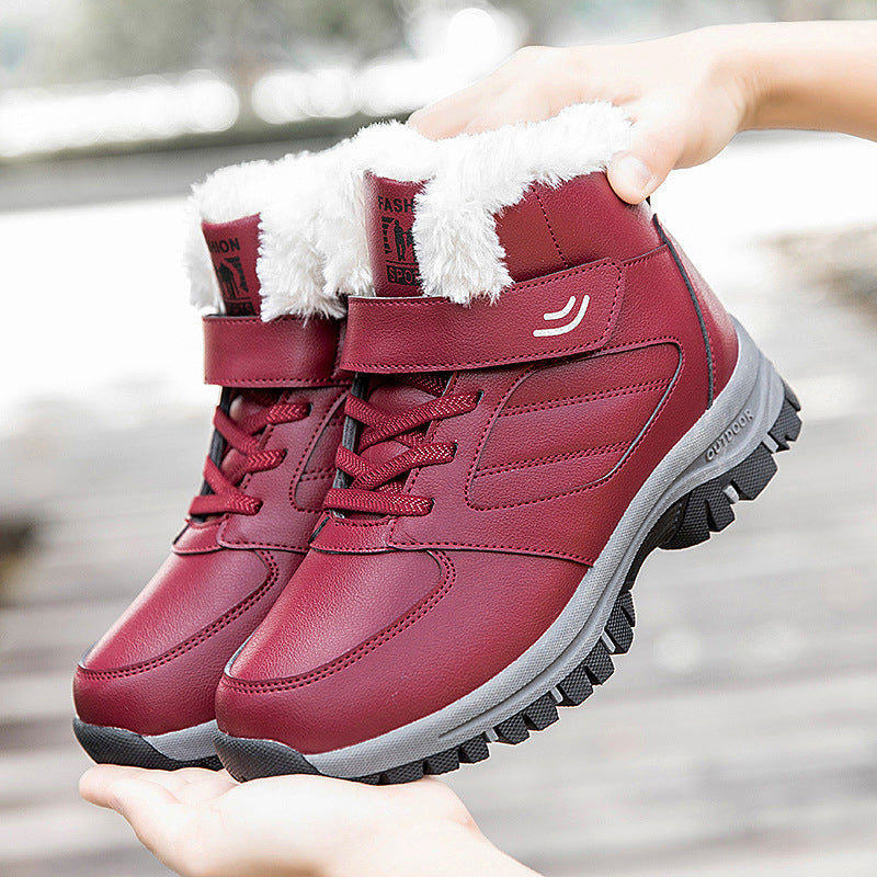 Sports Casual Shoes Two Cotton Plus Velvet Thick Warm Snow Boots