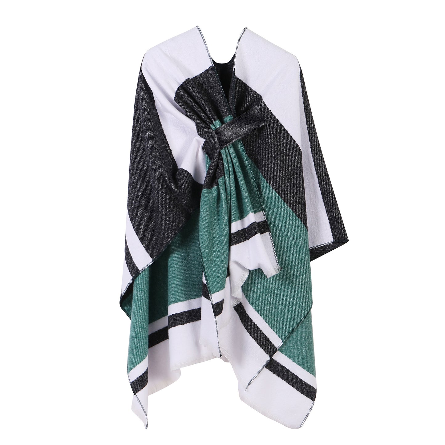 European And American Fashion Cashmere Plus Bar Shawl Women's Summer