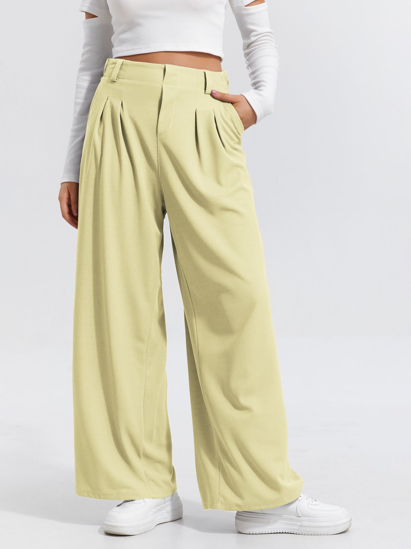 Women's Casual Loose And Elegant Wide-leg Pants
