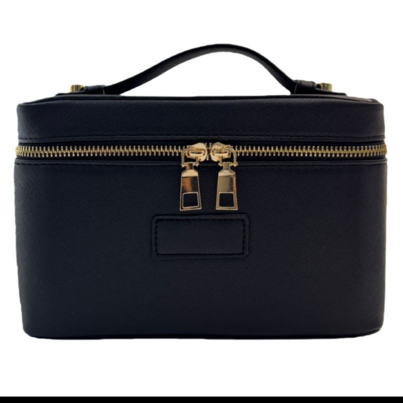 Luxury Solid Color High-capacity PU Leather Portable