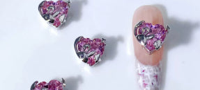 Zircon Nail Art Accessories Bow Heart Moon Irregular Multi-category