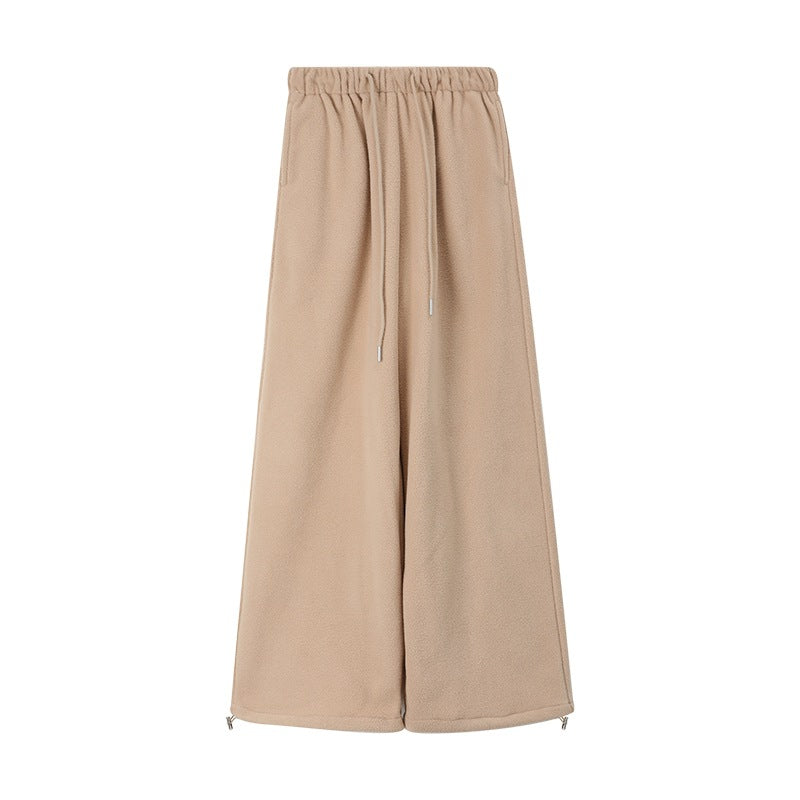 High-Waisted Slimming Straight-Leg Wide-Leg Sweatpants For Women