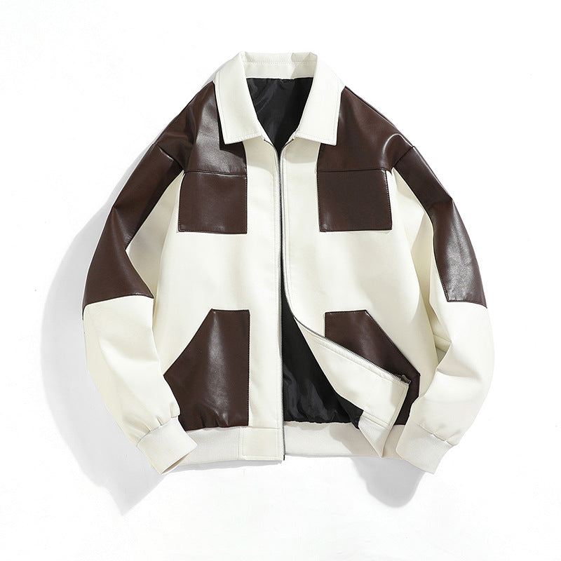 Men's Oversize American Plus Size Locomotive Style Coat
