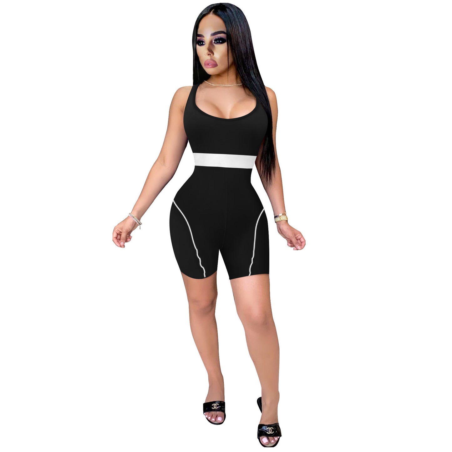 Women's Sports Sling Knit Jumpsuit