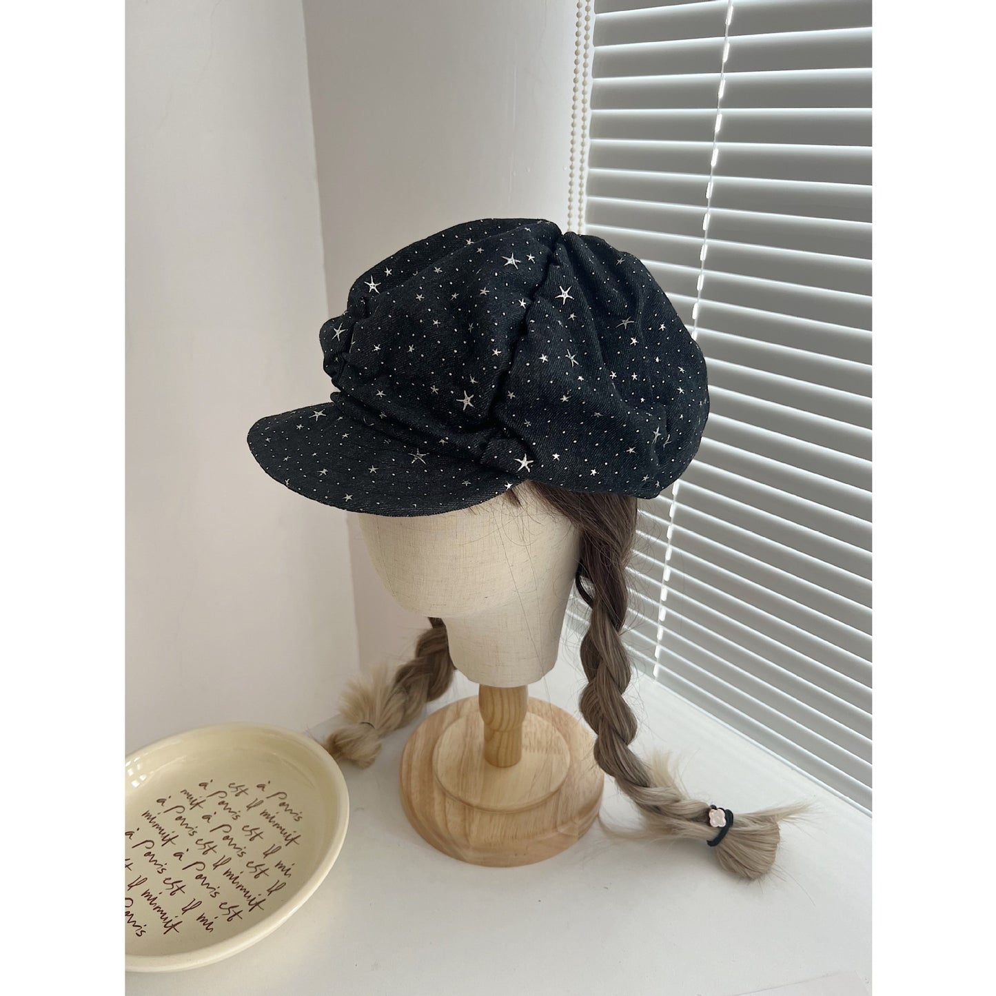 XINGX Big Head Circumference Beret Female Vintage Painter Hat