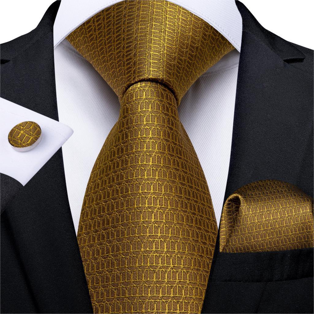 Vintage Jacquard Paisley Tie 3-Piece Set
