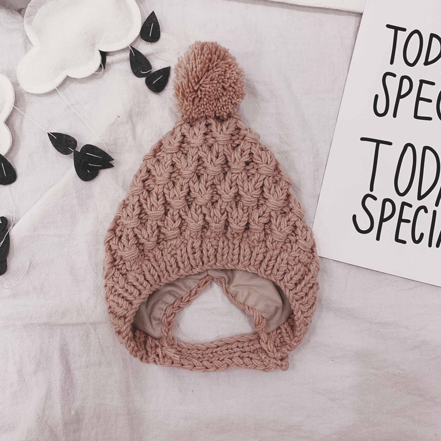 Baby Knitted Hat Baby Western Style All Match