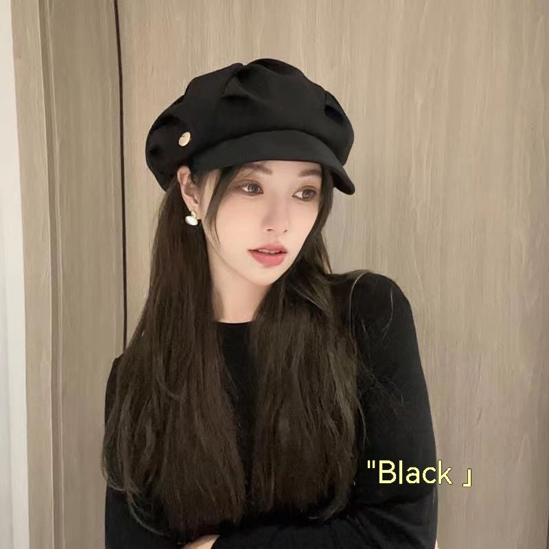 Women's Fashionable Elegant Cloud Peaked Beret Cap Hat