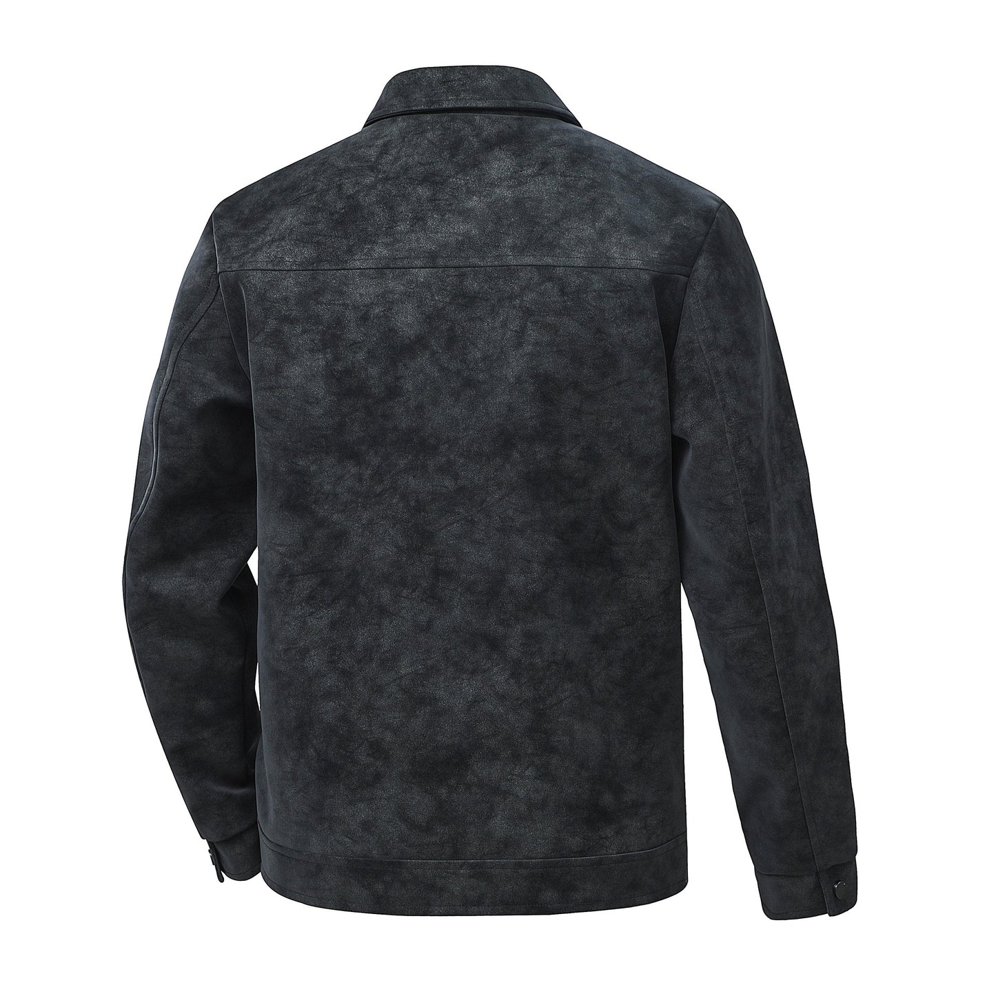Men's Trendy Casual Streetwear Vintage American-style Leather Jacket
