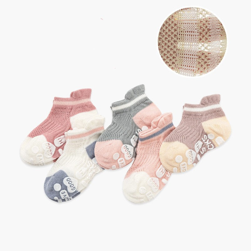Thin Cotton Large Area Adhesive Ship Socks