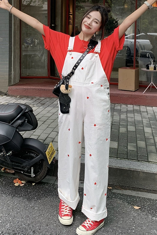 Mode personlighed cowboy overalls dame