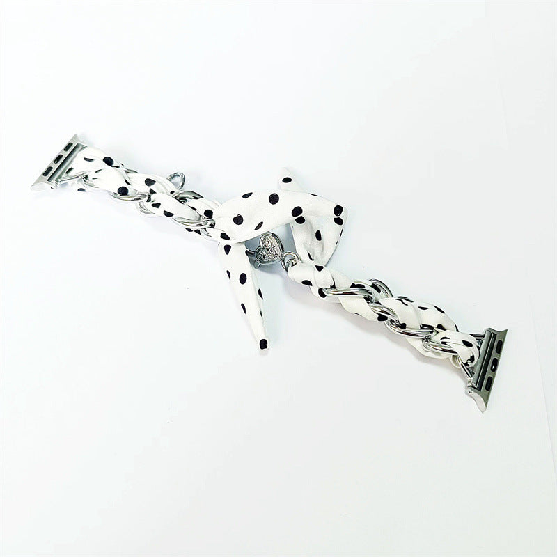 Watch Scarf Metal Chain Women