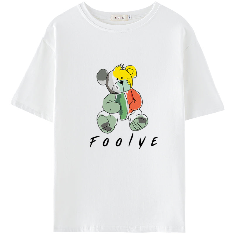 Women's Summer New Casual Cotton Printed T-shirt
