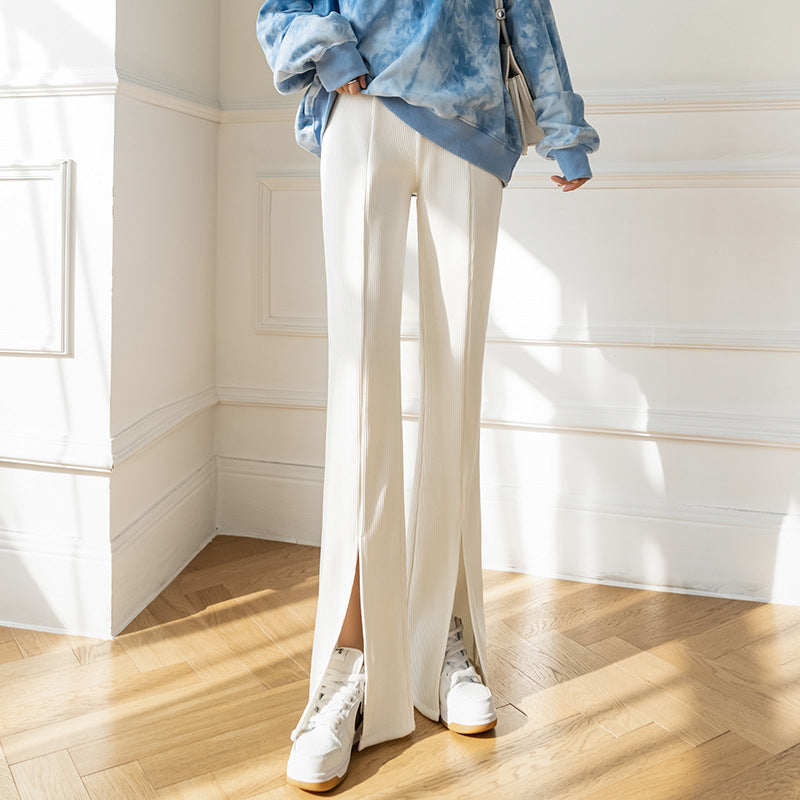 Female Loose Drag Straight Casual Pants