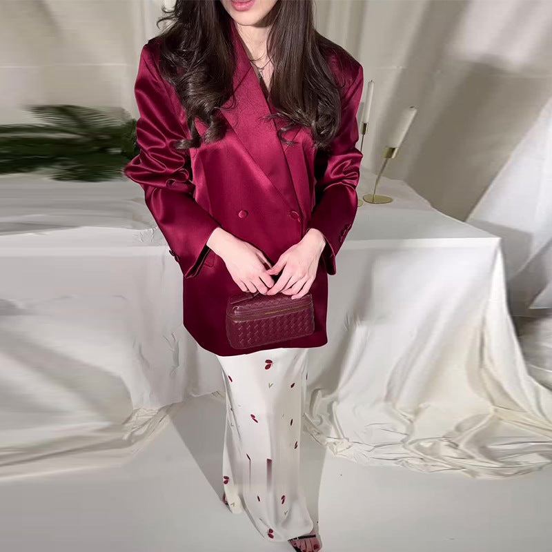 Fashionable And Minimalist Skirt Set For Women