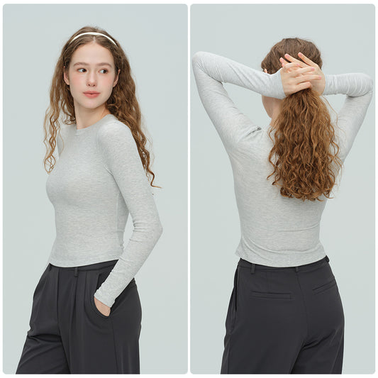 Yoga Women's Sport Long Sleeves Slim Fit Thin Fitness Clothes