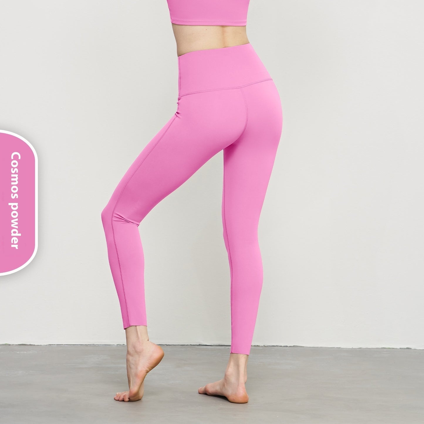 Summer Waist Tights Sports Tights Without Embarrassment Line Fitness Pants