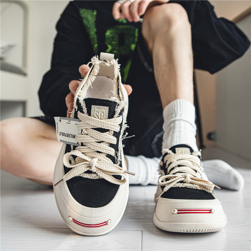 Sports Flow Canvas Board Shoes Hip Hop