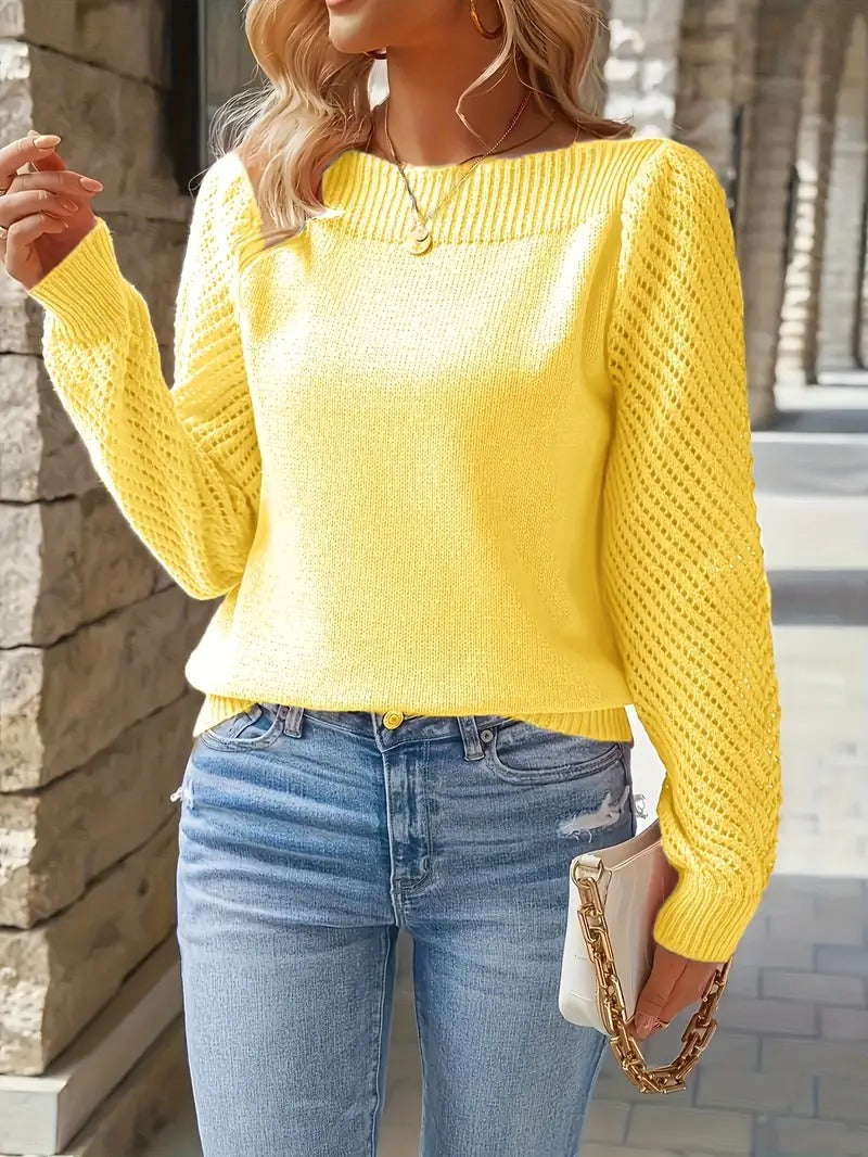 Women's Middle Eastern Style Long Sleeve Knitwear