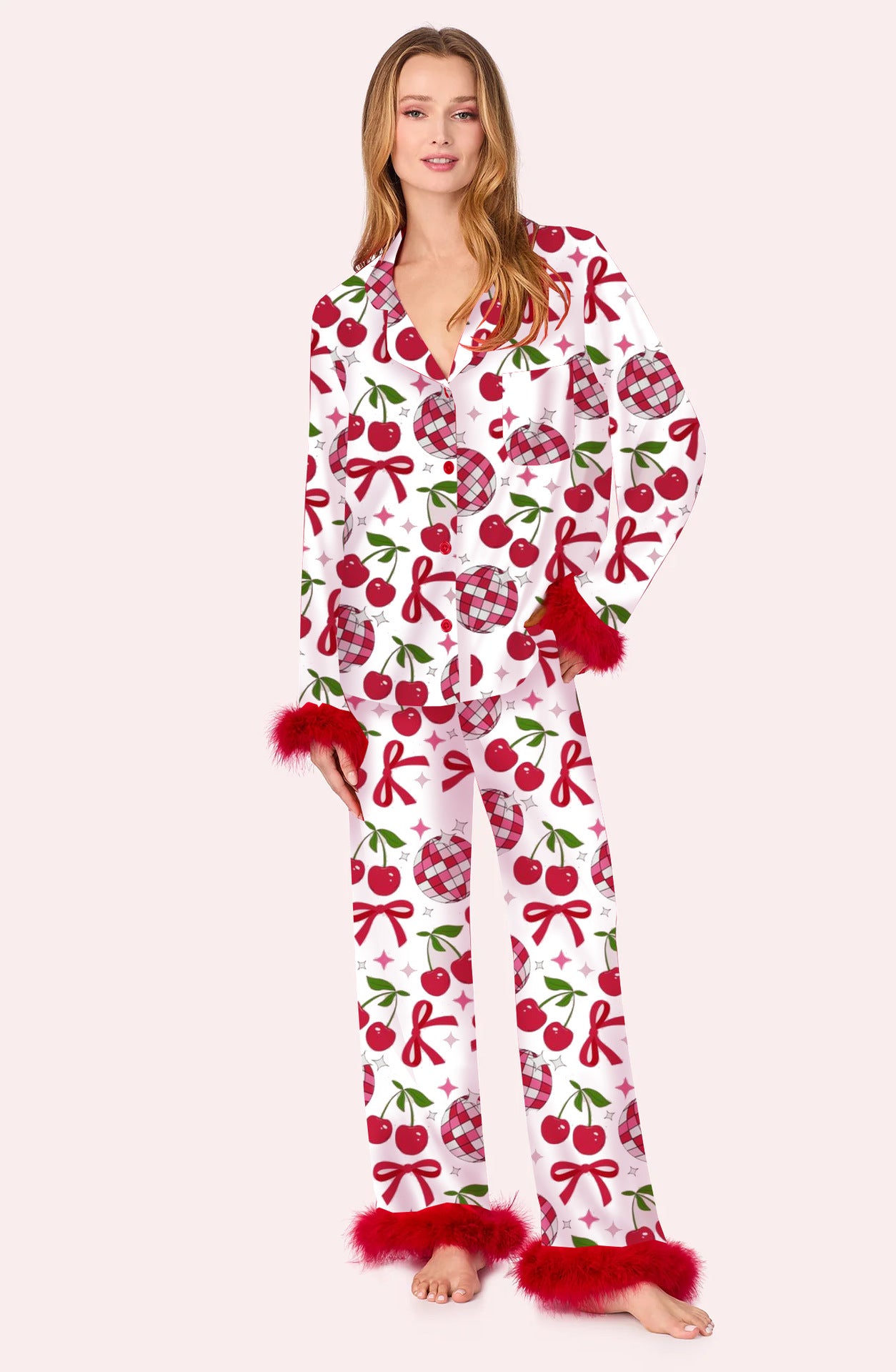 Womens Loose-fitting Casual Top And Pants Set