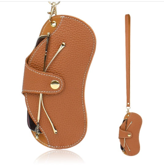 Hanging Neck Myopia Glasses And  Anti Pressure Storage Box