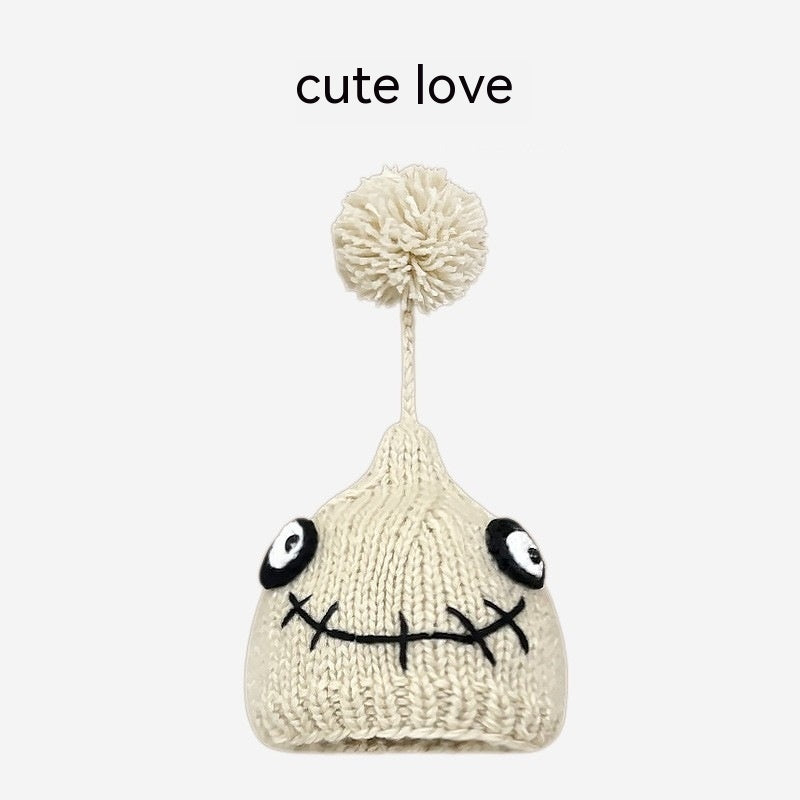 Children's Fashion Simple Wool Pullover Hat